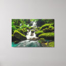 Search for waterfall paintings canvas prints Woodland