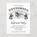Search for goth halloween invitations Raven