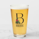 Search for vintage beer glasses Initial