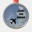 Search for pilot christmas tree decorations Flight attendant