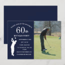 Search for golf 60th birthday invitations Sixty