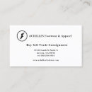 Search for footwear business cards Store