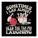 Search for bowling humour posters Strike