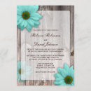 Search for rustic country teal wedding invitations Elegant