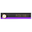 Search for purple name plates Sleek