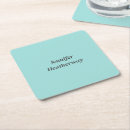 Search for plain blue coasters Simple