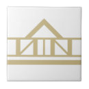 Search for gold border tiles Vintage