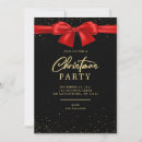 Search for red bow invitations Winter
