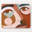 Search for abstract face mouse mats Girl power