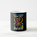 Search for the cure mugs Autism