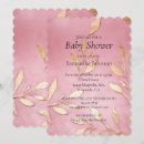 Search for beautiful baby shower invitations Blush