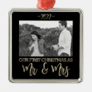 Search for newly married christmas tree decorations Typography