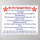 Search for national anthem posters Lyrics
