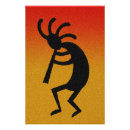 Search for kokopelli posters Southwestern