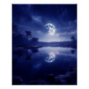 Search for moonlight on water posters Landscape