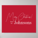 Search for merry christmas family posters Red