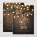 Search for barrell invitations Wood