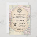 Search for travel engagement party invitations Adventure begins