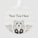 Search for panda bear christmas tree decorations Adorable