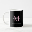 Search for elegant girly mugs Black