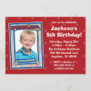Search for red star invitations Kids