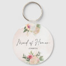 Search for maid of honor key rings Flowers