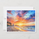 Search for sunset painting postcards Beach