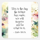 Search for psalm 118 stickers Rejoice and be glad