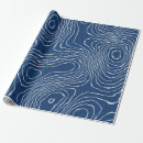 Search for topographic map wrapping paper Abstract