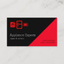 Search for appliance repair business cards Modern