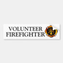 Search for volunteering bumper stickers Fireman