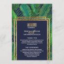 Search for border wedding programs Navy blue