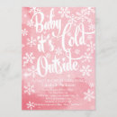 Search for winter baby girl shower invitations Unique