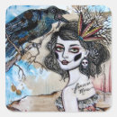 Search for raven and skull stickers Halloween