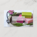 Search for handmade soap business cards Organic
