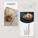 Search for meals business cards Chef