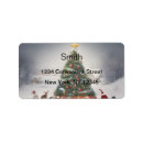 Search for customizeable return address labels Snow