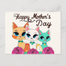 Search for cat mother postcards Pets