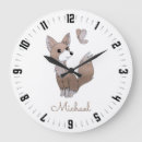 Search for fox nursery clocks Whimsical