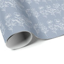 Search for dusty blue wedding wrapping paper Botanical