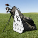 Search for logo golf towels Black and white