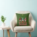 Search for funny gnomes cushions Merry christmas