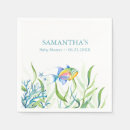 Search for fish napkins Ocean