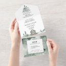 Search for cabin wedding invitations Pine trees