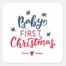 Search for first christmas stickers Cute