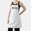 Search for calm aprons Typography