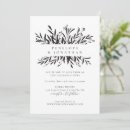 Search for ink wedding invitations Black and white