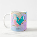 Search for cute mermaid mugs Watercolor