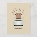 Search for bread puns postcards Toast