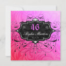 Search for chandelier sweet 16 invitations Sixteen